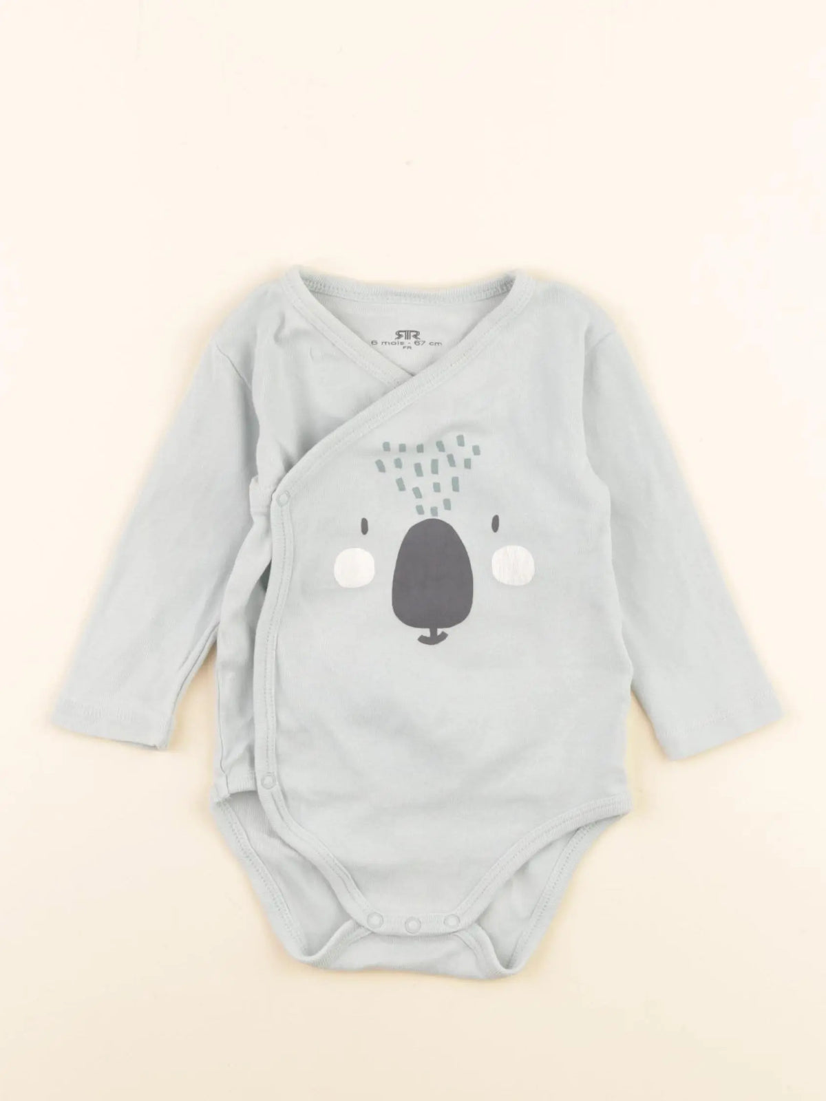 La Redoute - body vert - 6 mois