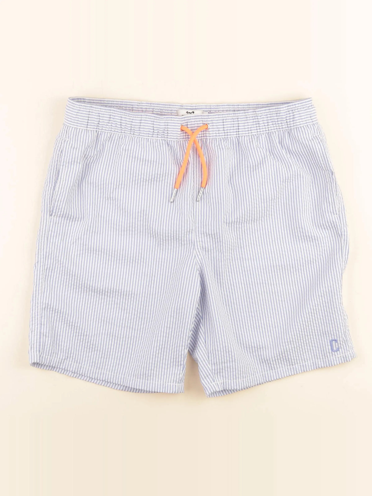 Cyrillus - maillot de bain bleu, blanc - 16 ans