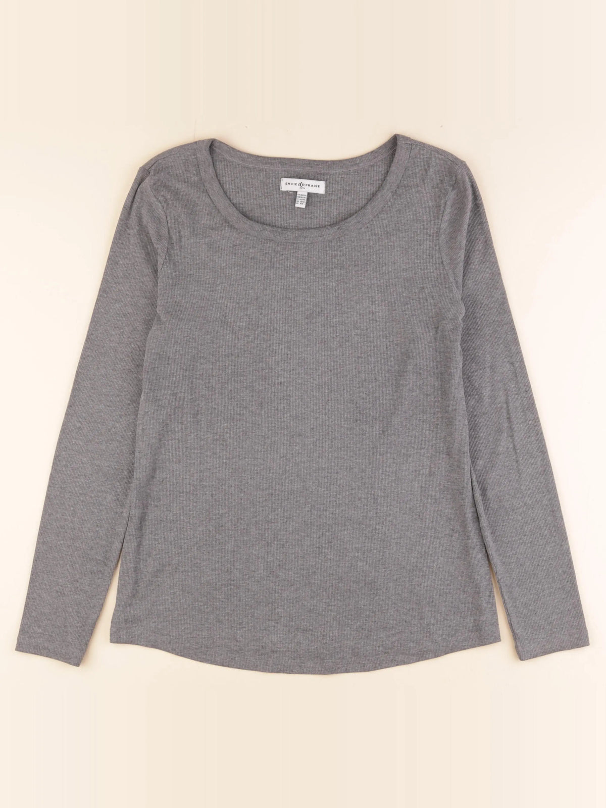 Envie de fraise - tee-shirt grossesse gris - 38 à 40