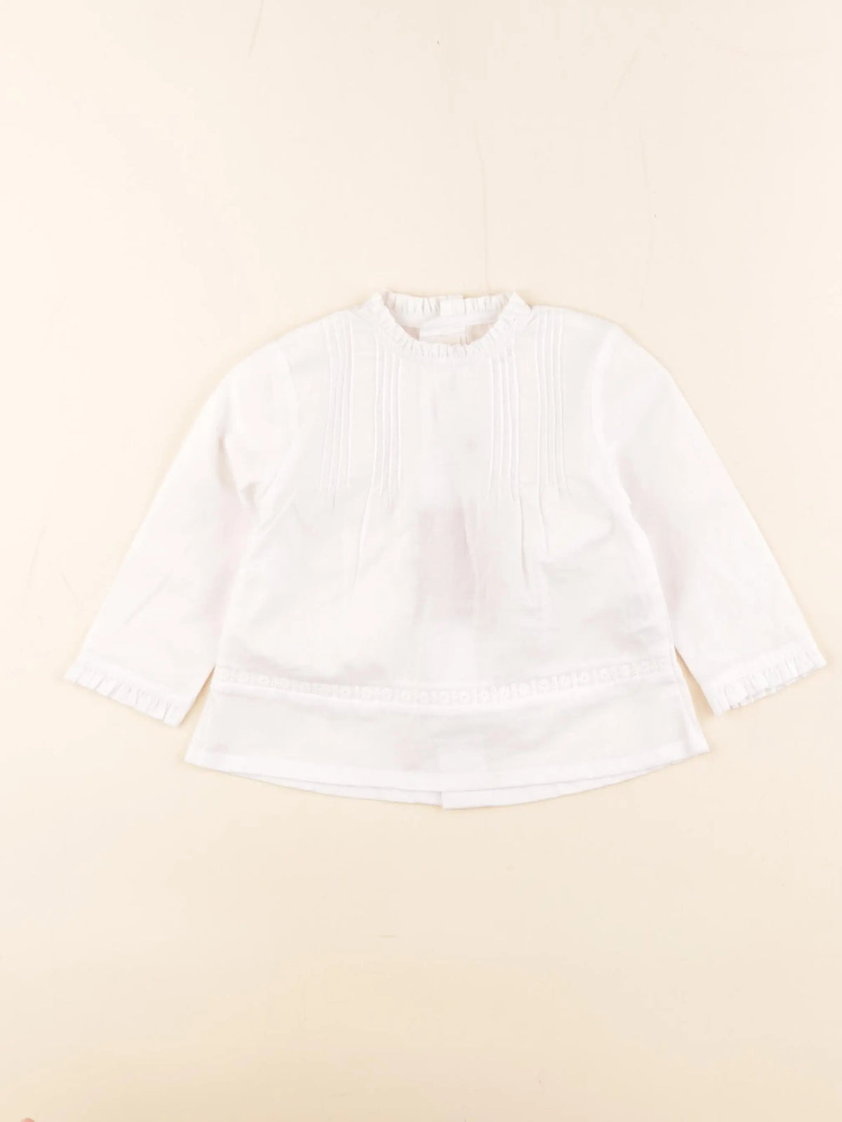 Neck & Neck - blouse blanc - 6/9 mois