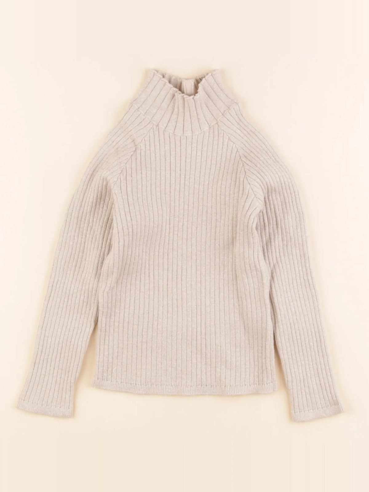Tape à l'oeil - sous-pull or, beige - 3 ans