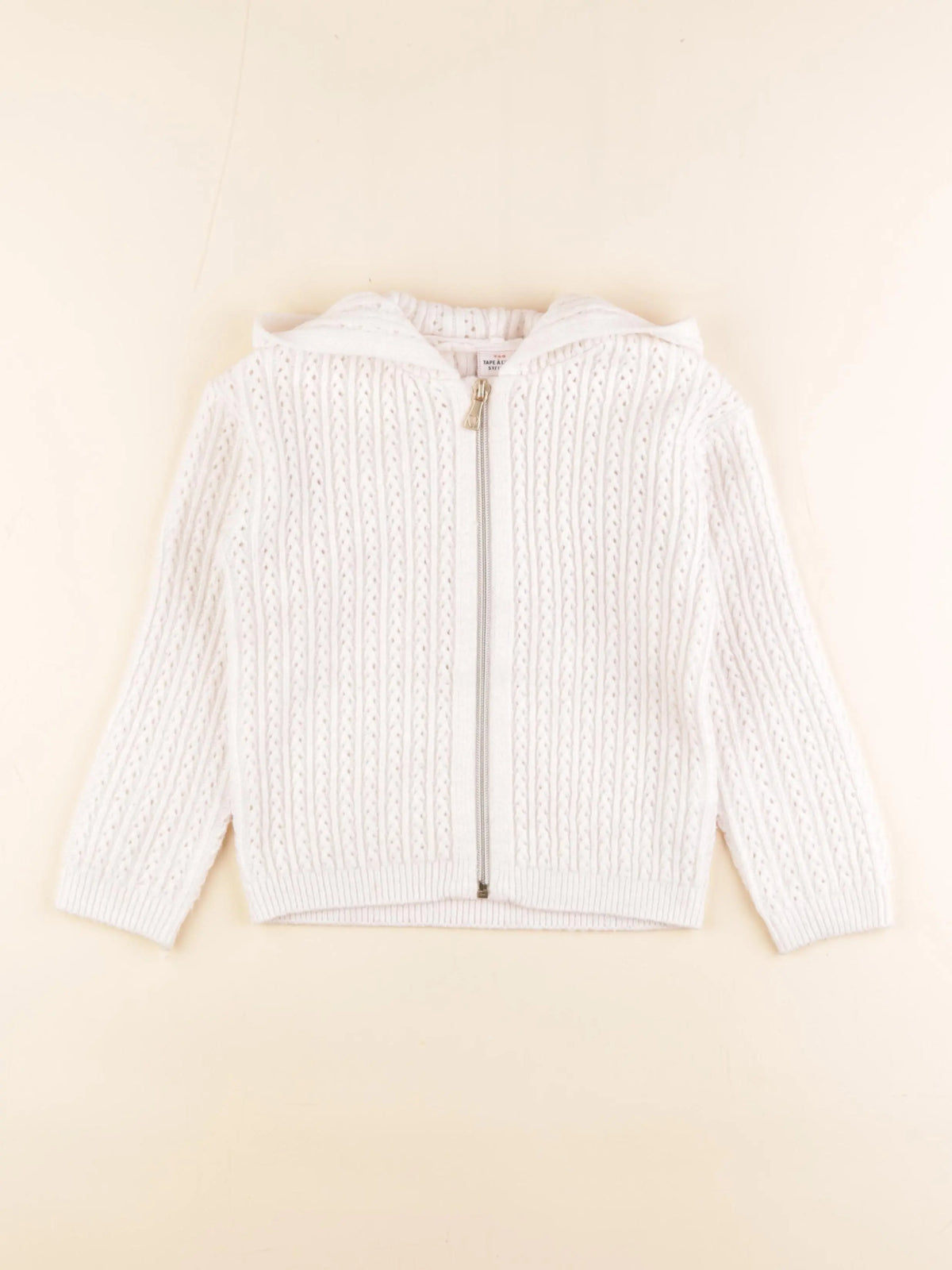 Tape à l'oeil - gilet blanc - 5 ans