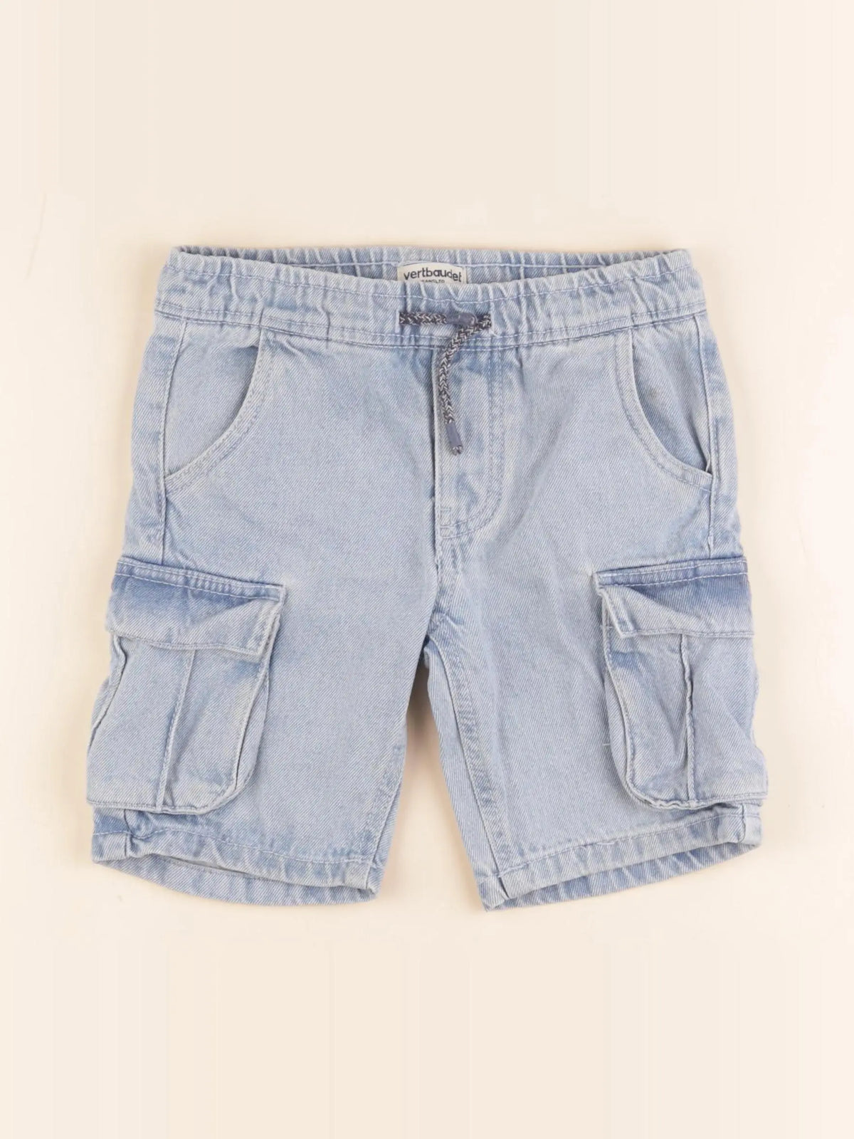 Vertbaudet - short bleu - 6 ans