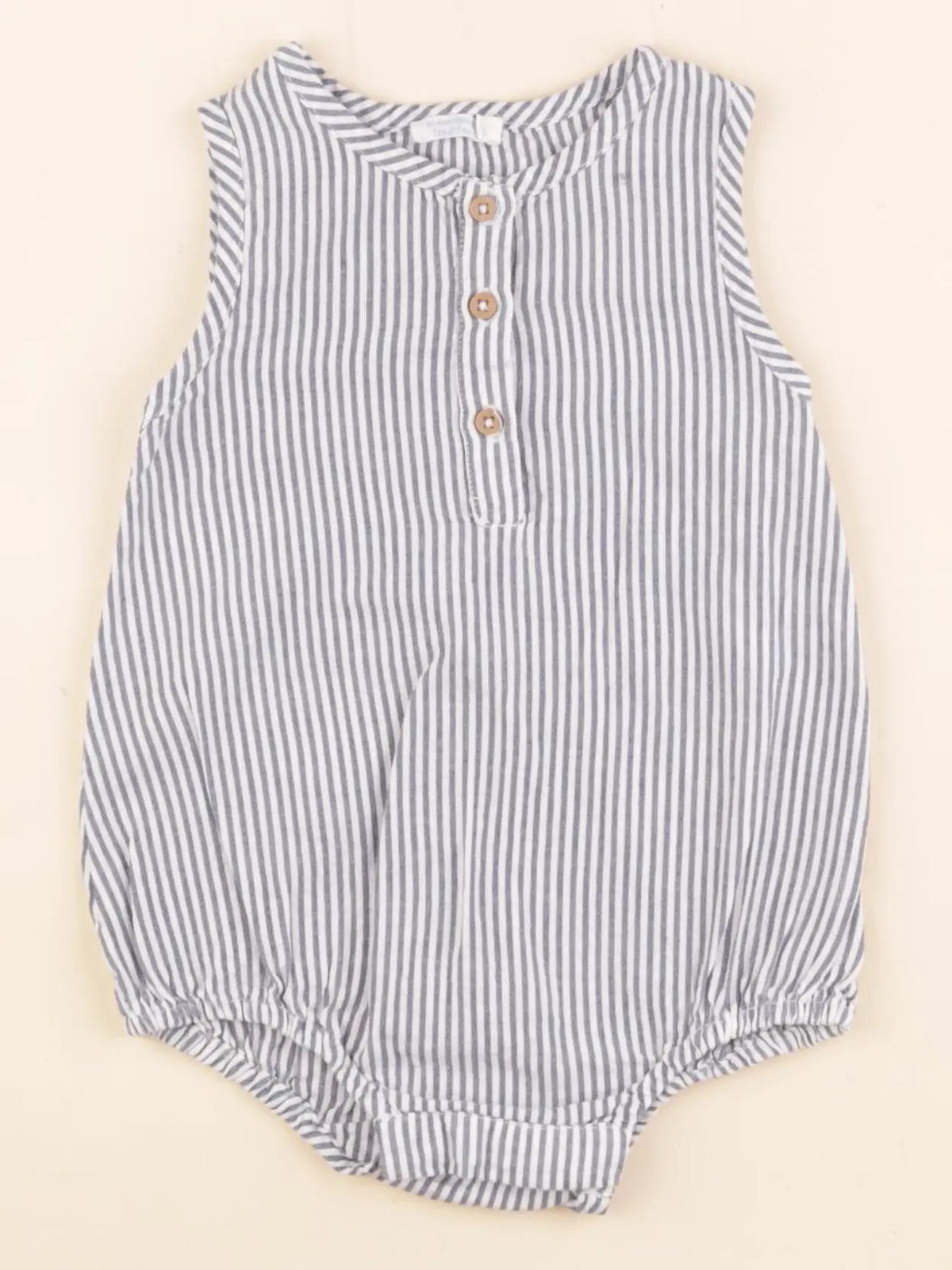 Boutchou - combinaison bleu - 6 mois