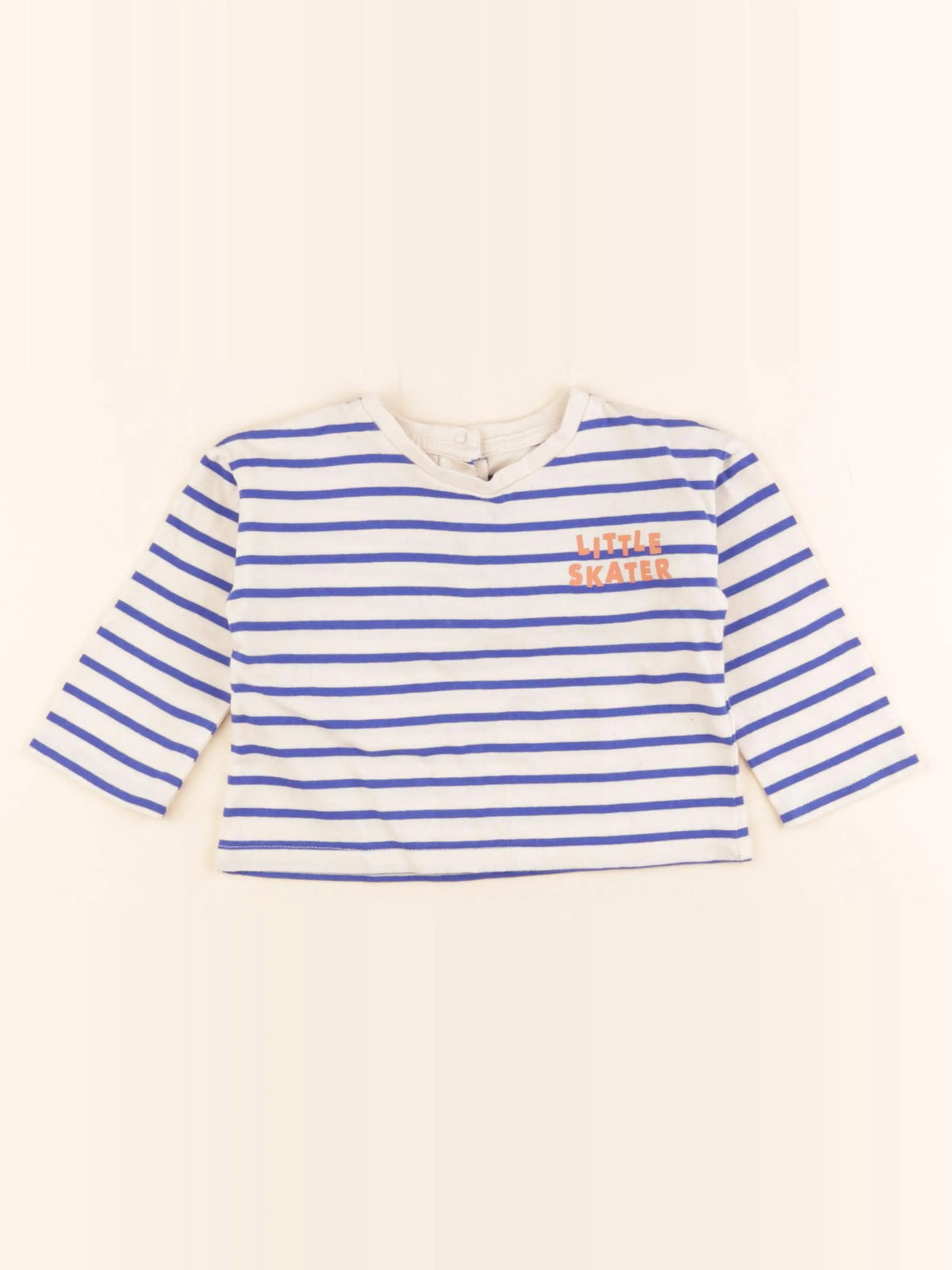Vertbaudet - tee-shirt beige - 18 mois