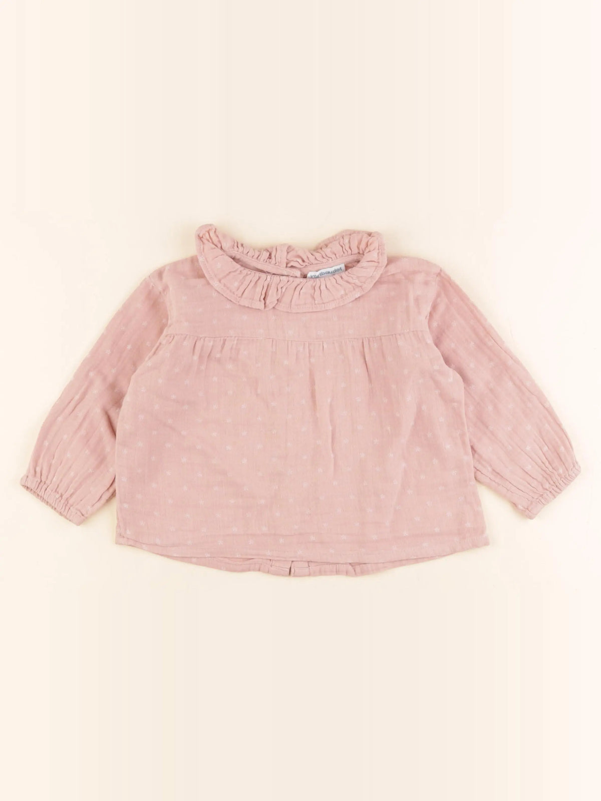 Vertbaudet - blouse rose - 18 mois