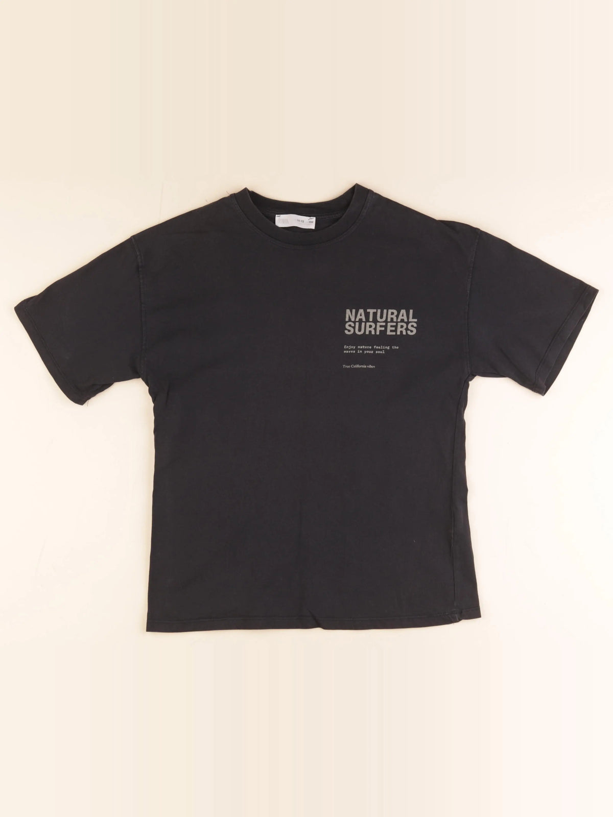 Zara - tee-shirt noir - 11/12 ans