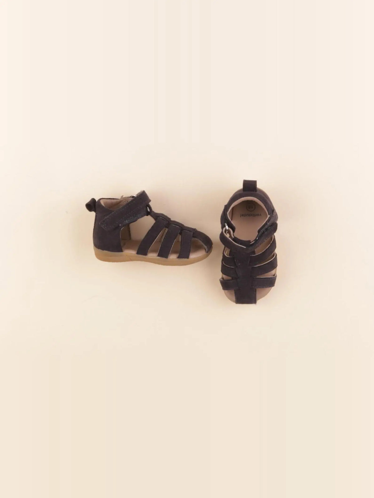 Vertbaudet - sandales bleu - pointure 19