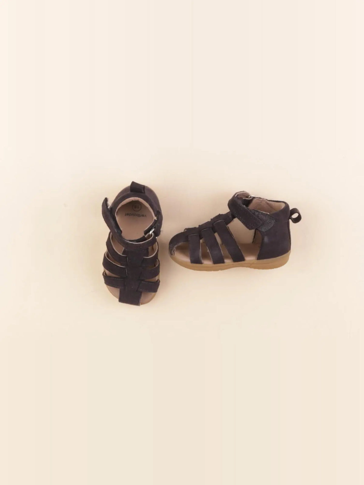 Vertbaudet - sandales bleu - pointure 19