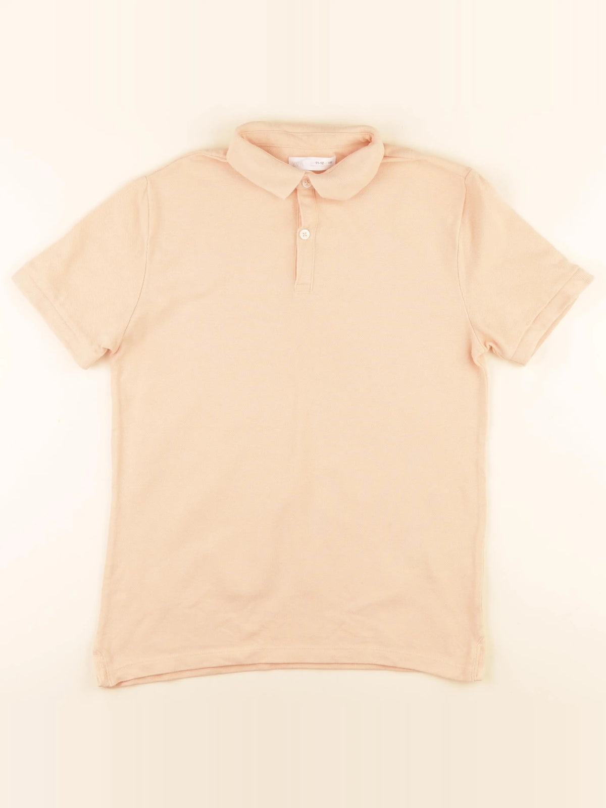 Zara - polo orange - 11/12 ans