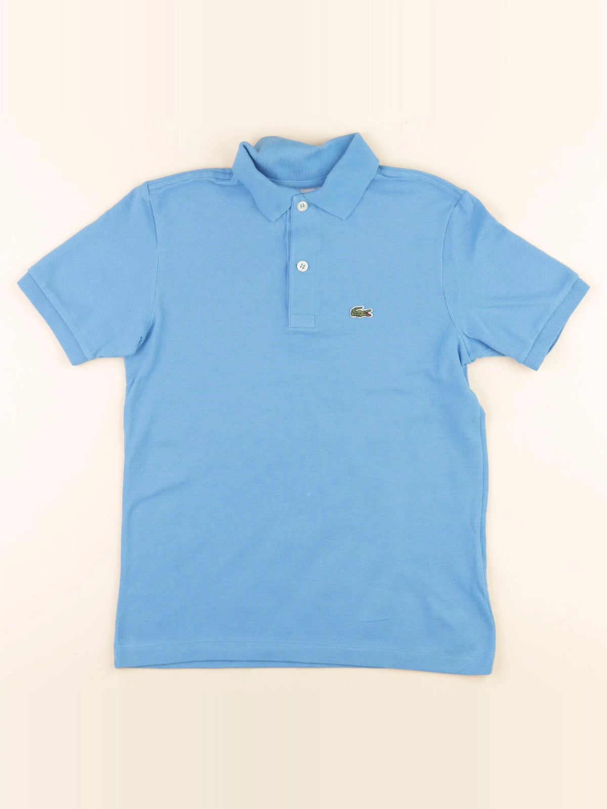 Lacoste - polo bleu - 12 ans