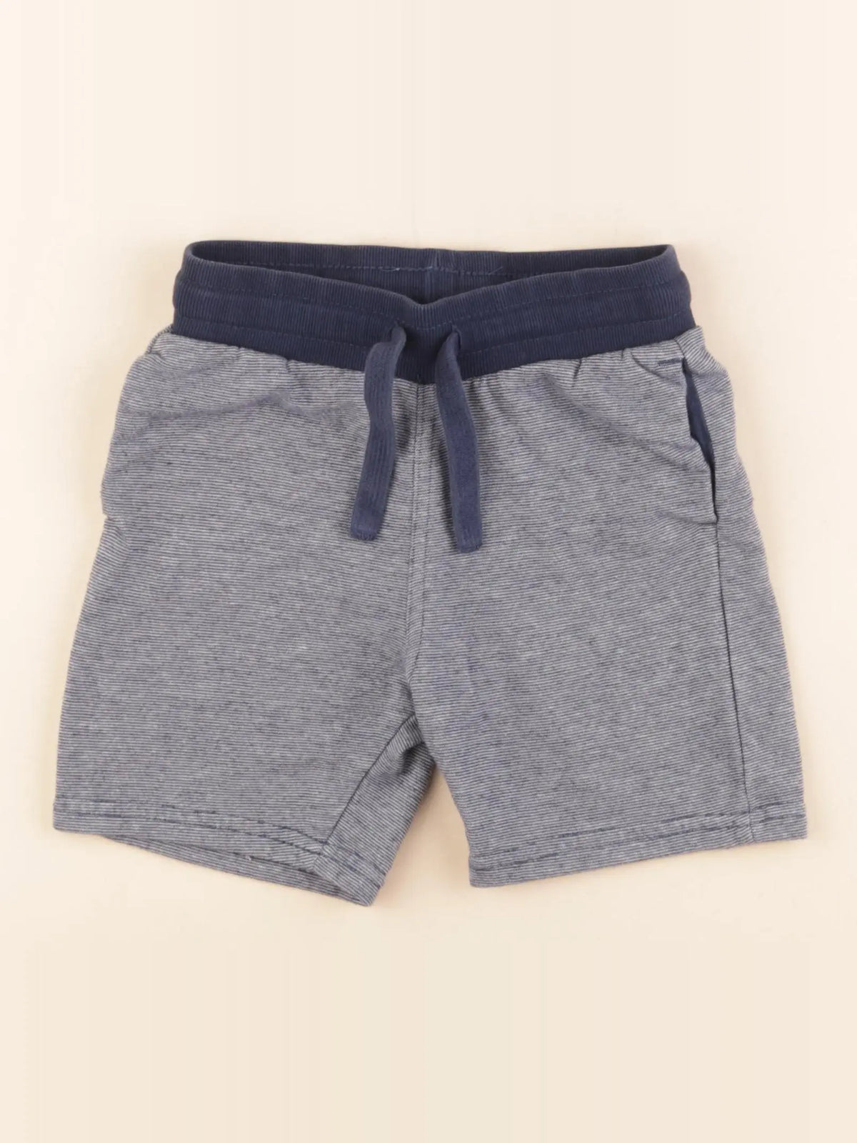 H&M - short bleu - 5/6 ans