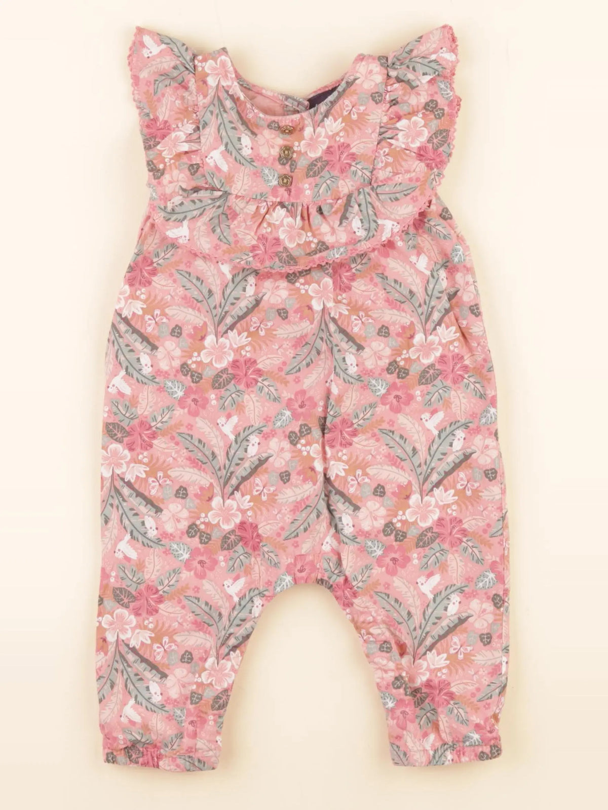Sergent Major - combinaison rose - 6 mois