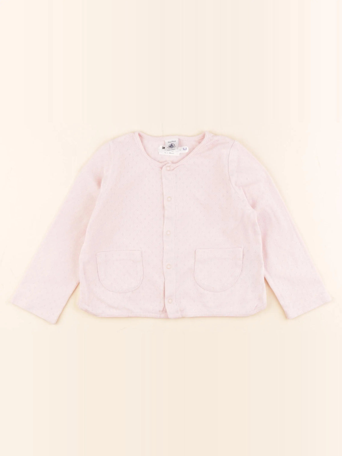 Petit Bateau - tee-shirt rose - 36 mois