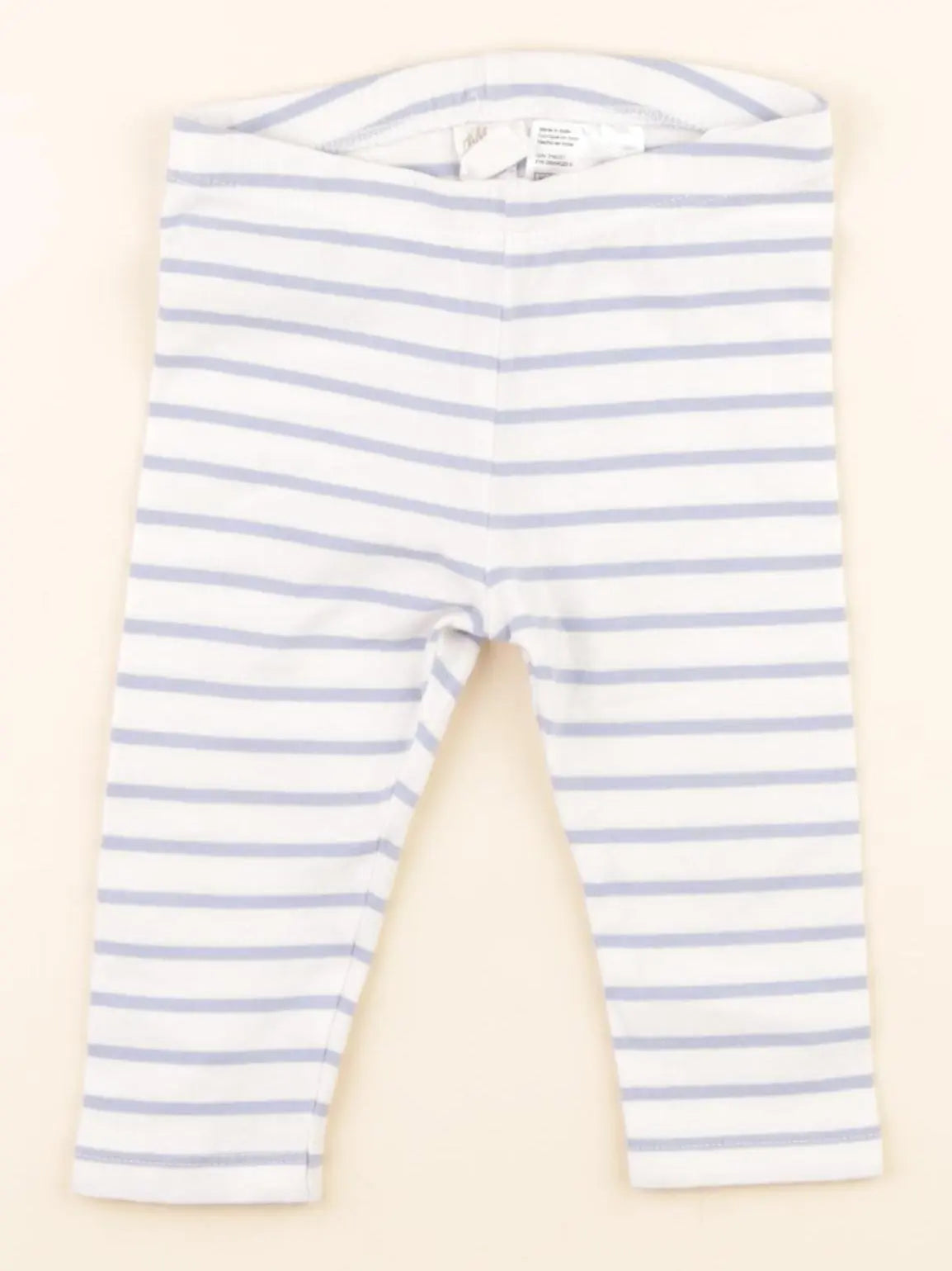 H&M - legging blanc - 4/6 mois