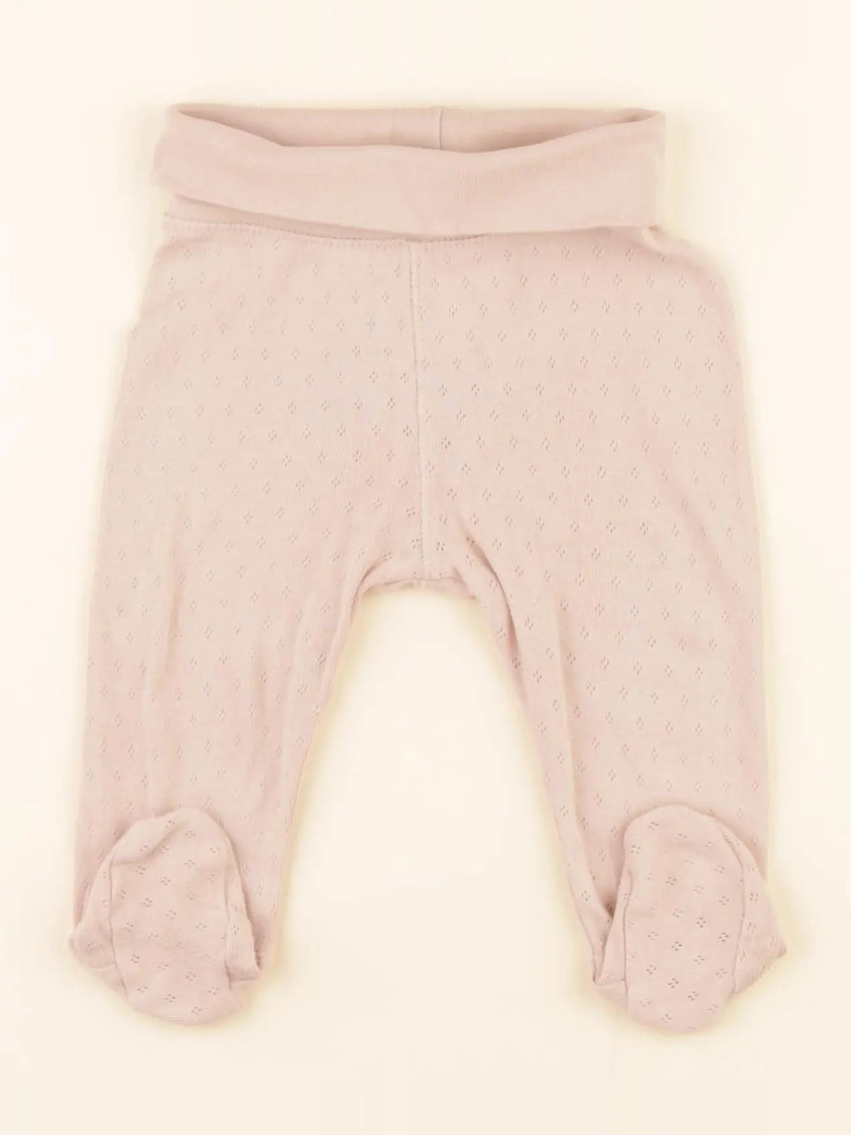 H&M - legging rose - 2/4 mois