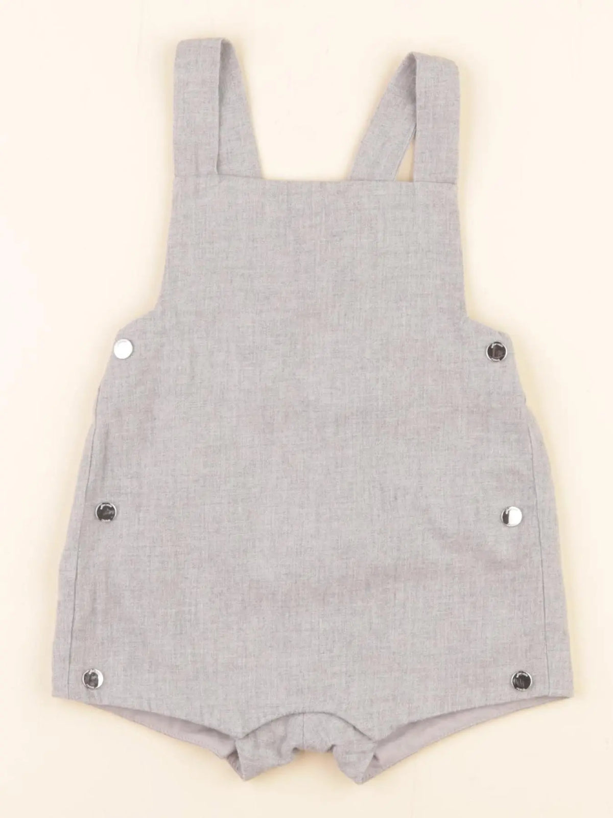 Jacadi - salopette gris - 6 mois