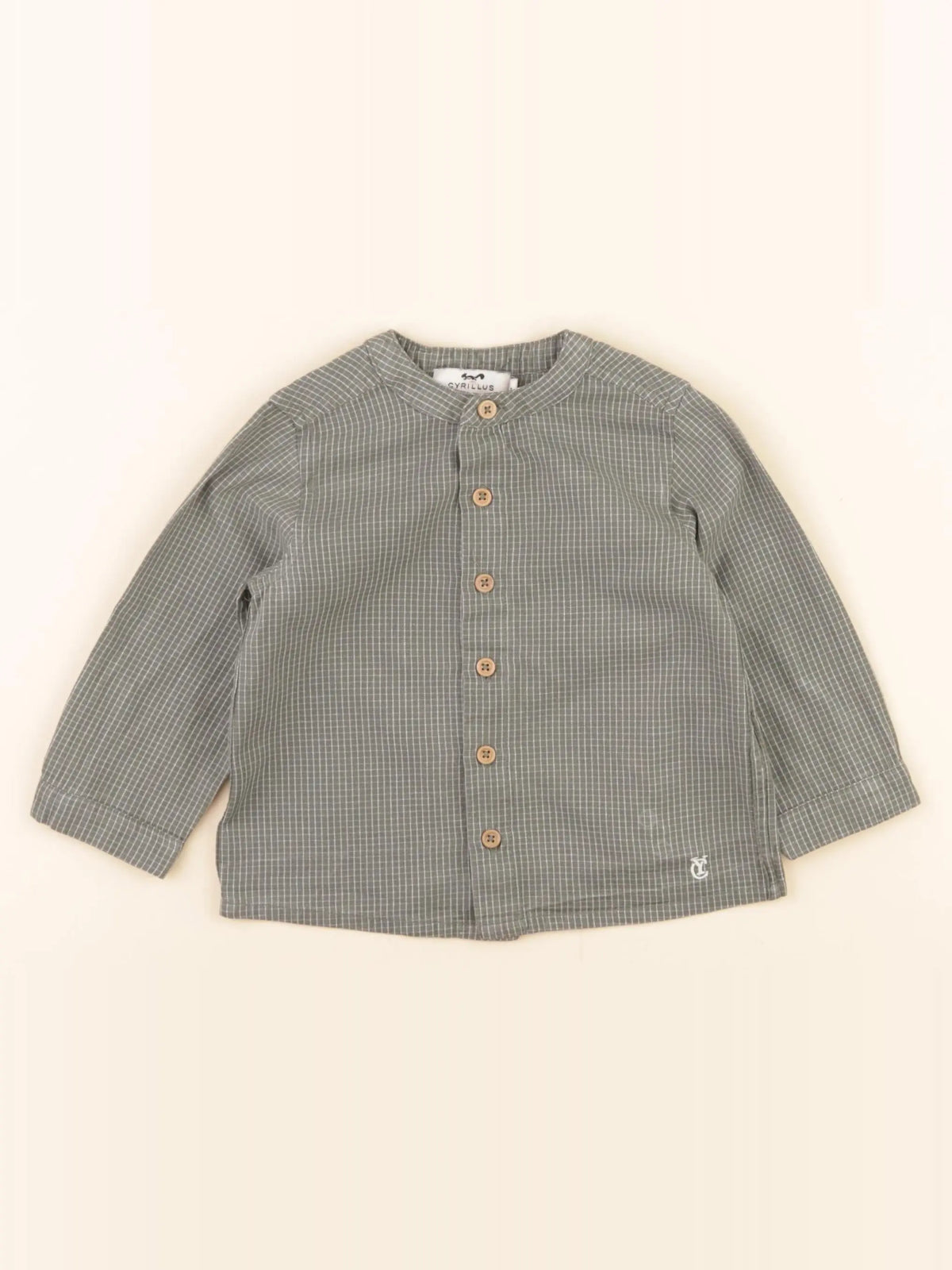 Cyrillus - chemise vert - 18 mois
