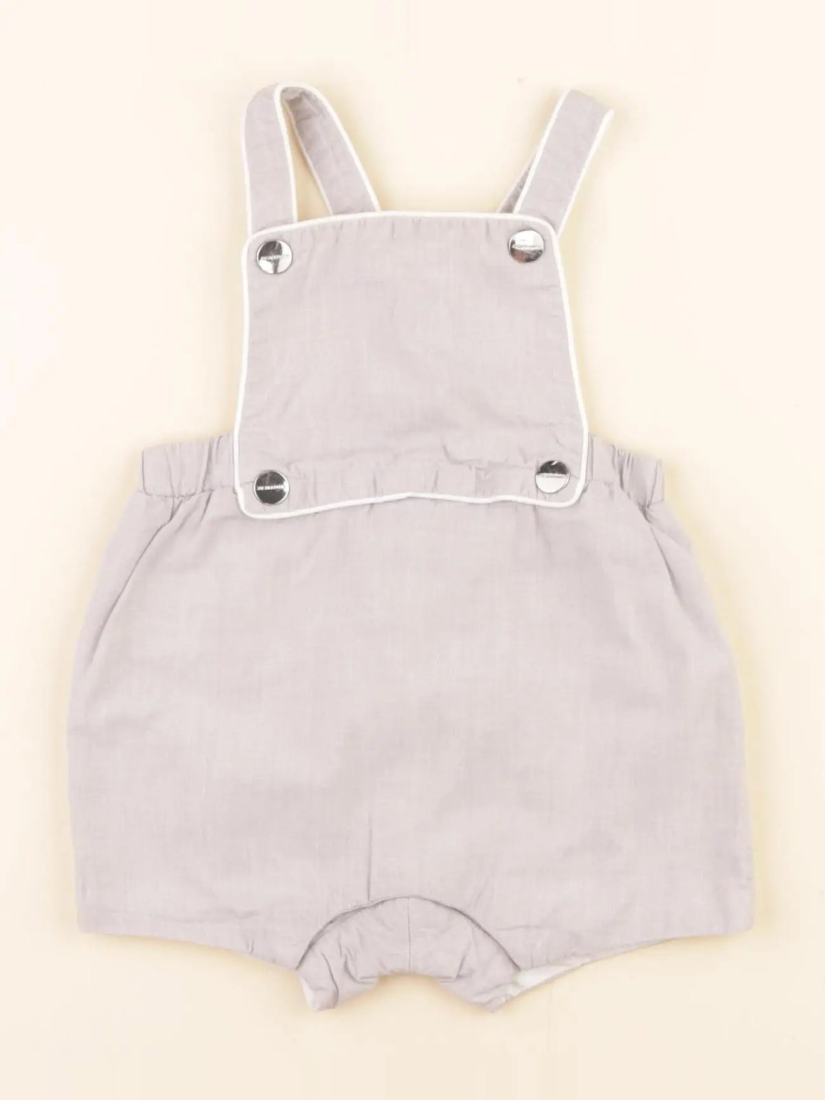 Jacadi - salopette gris - 6 mois