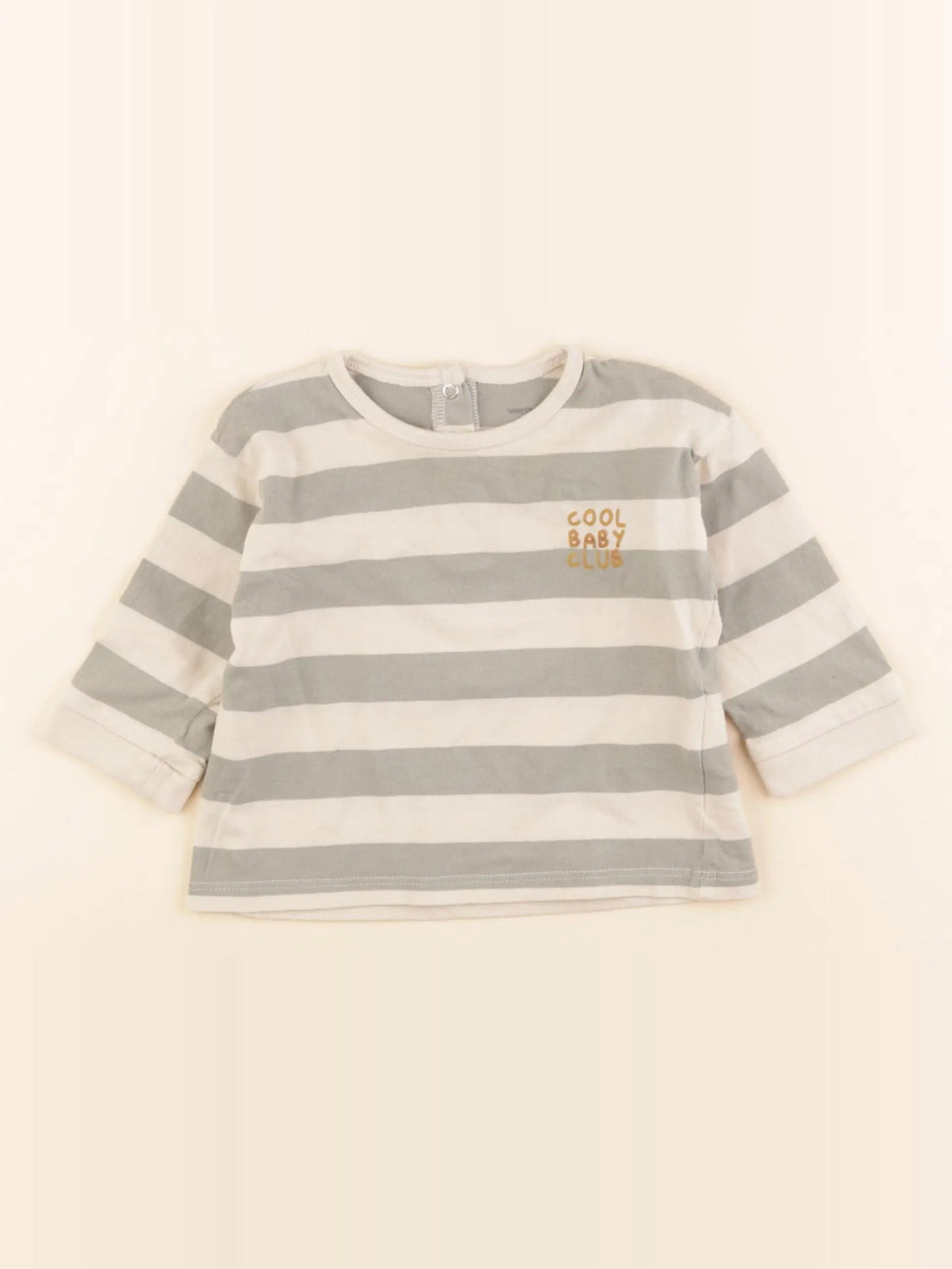 Vertbaudet - tee-shirt vert - 12 mois