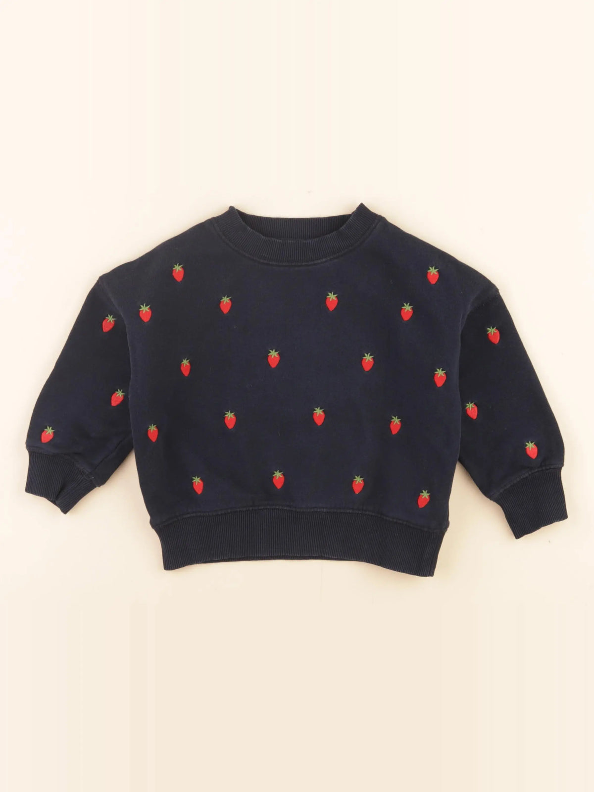 Monoprix - sweat bleu - 3 ans