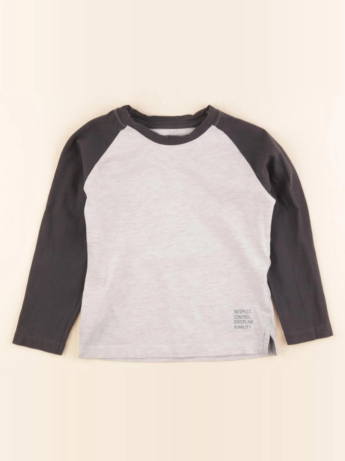 Vertbaudet - tee-shirt gris - 4 ans