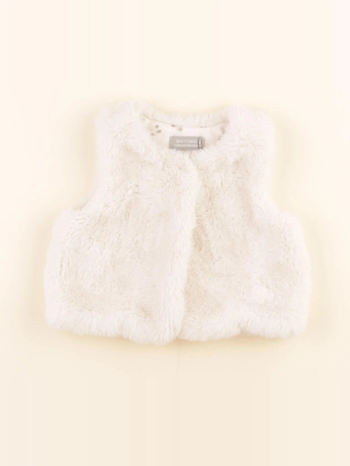 Boutchou - gilet beige - 6 mois
