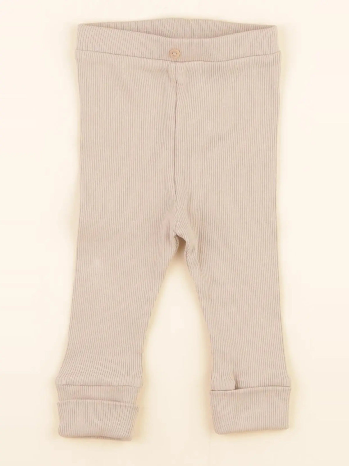 Vertbaudet - legging beige - 6 mois