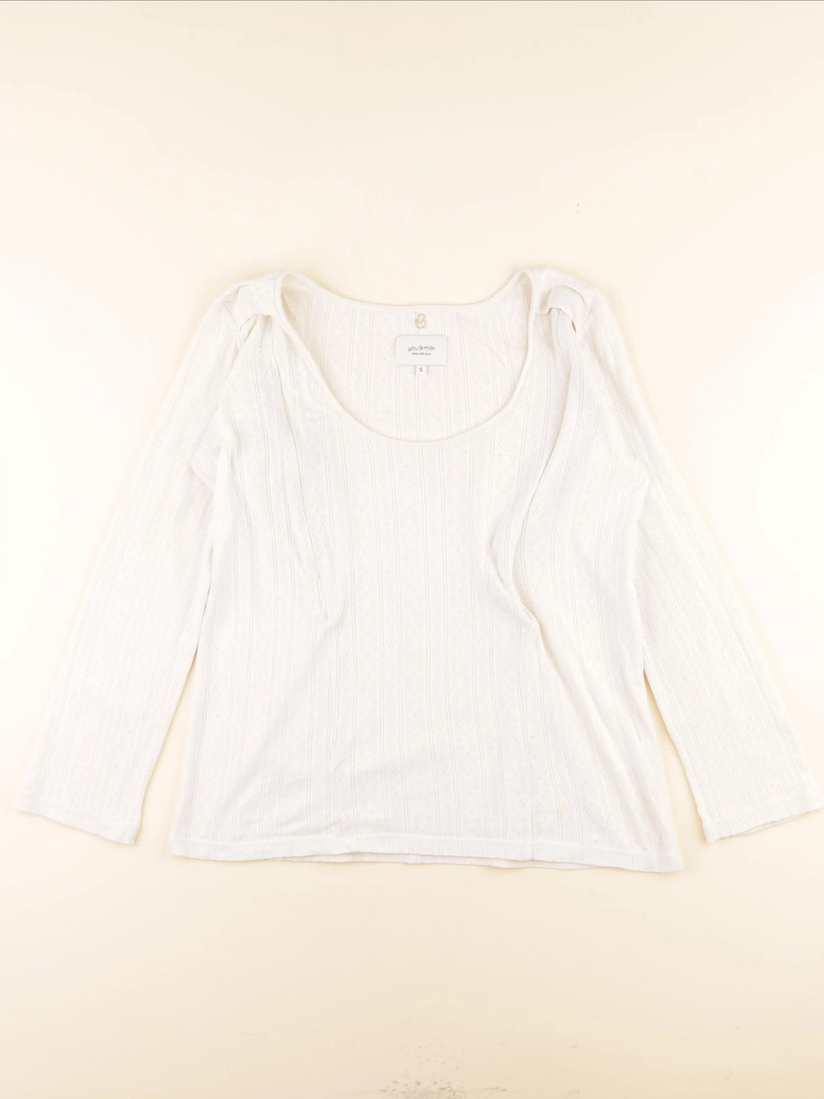 You and milk - tee-shirt allaitement beige - s