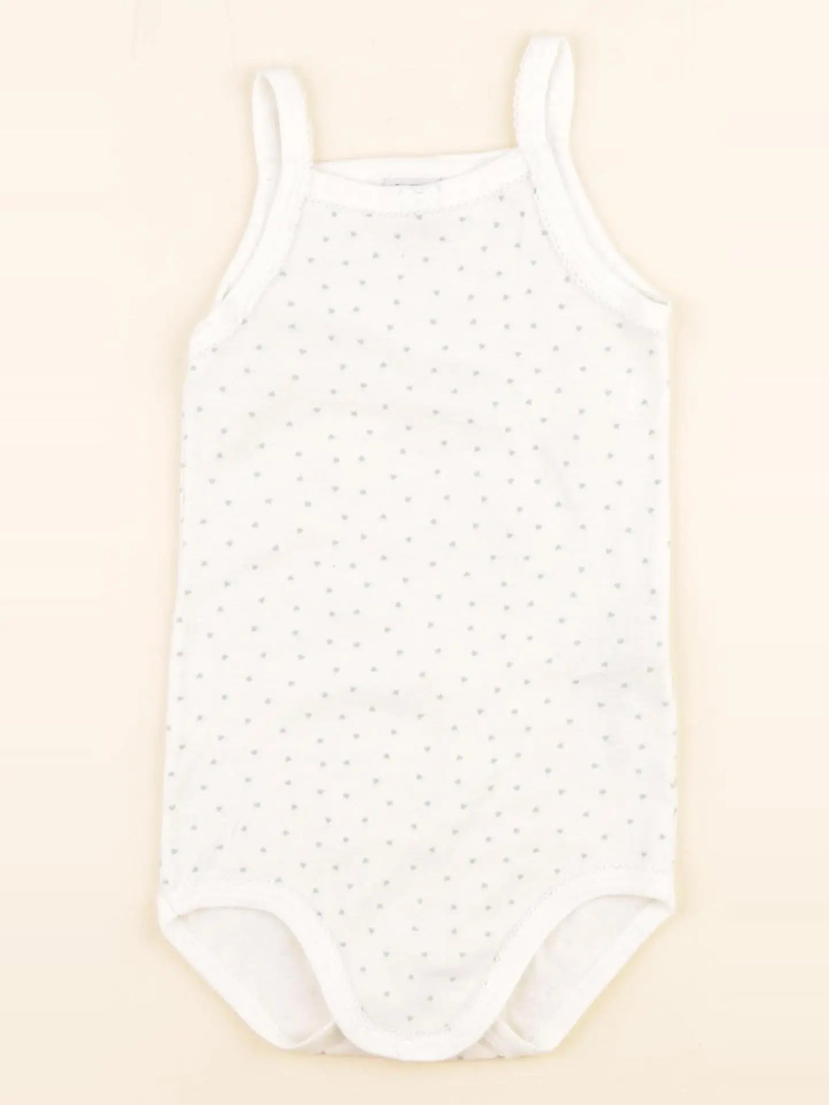 Petit Bateau - body blanc - 36 mois