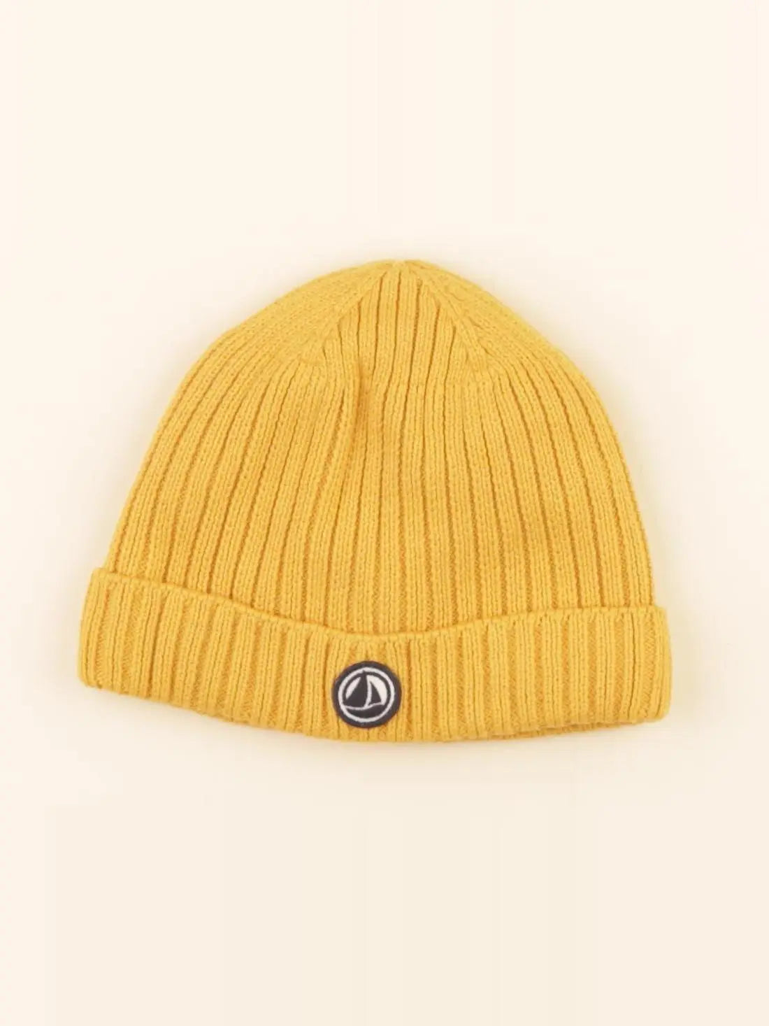 Petit Bateau - bonnet jaune - 3/4 ans