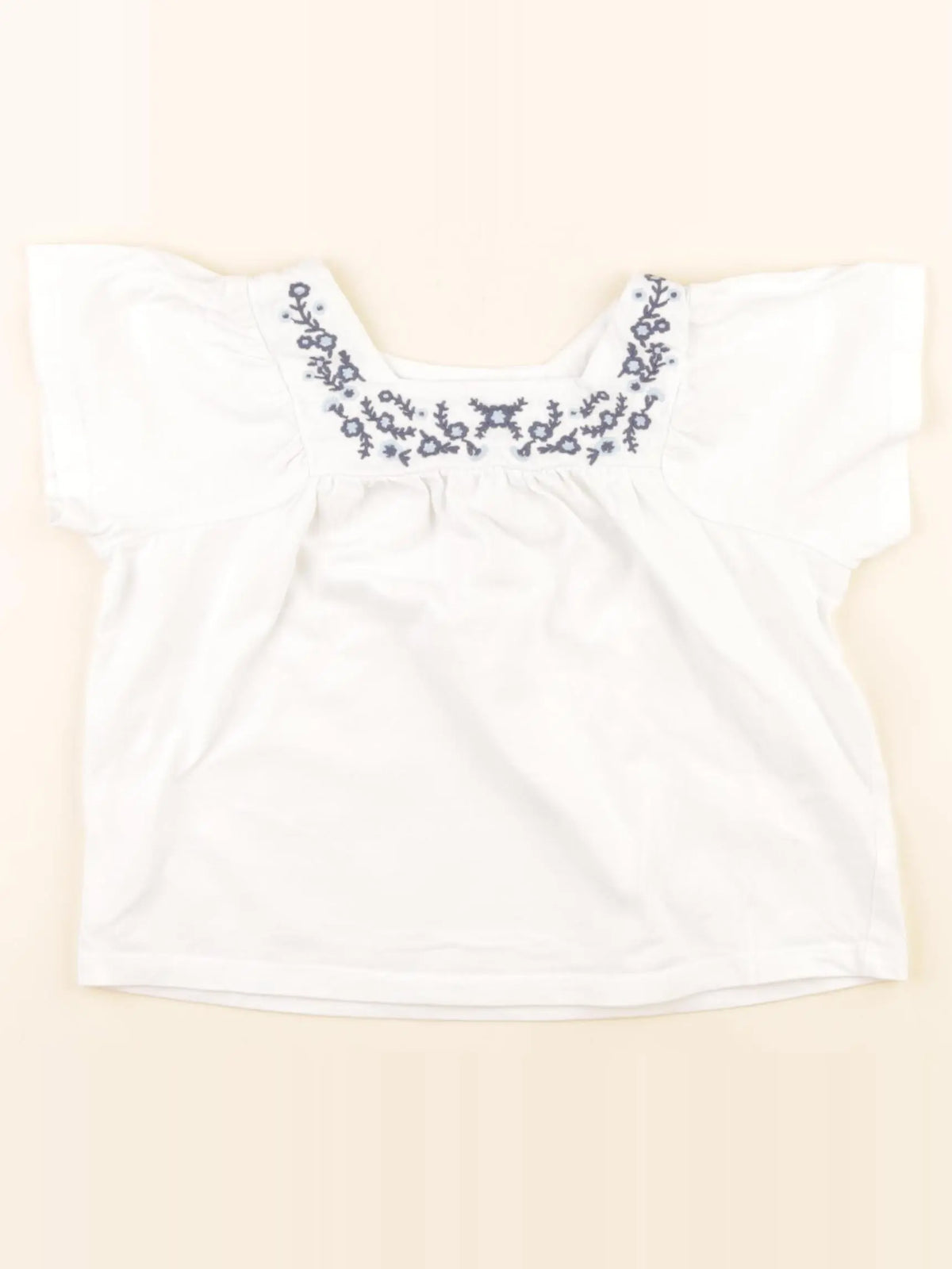 Mango - blouse blanc - 3/4 ans