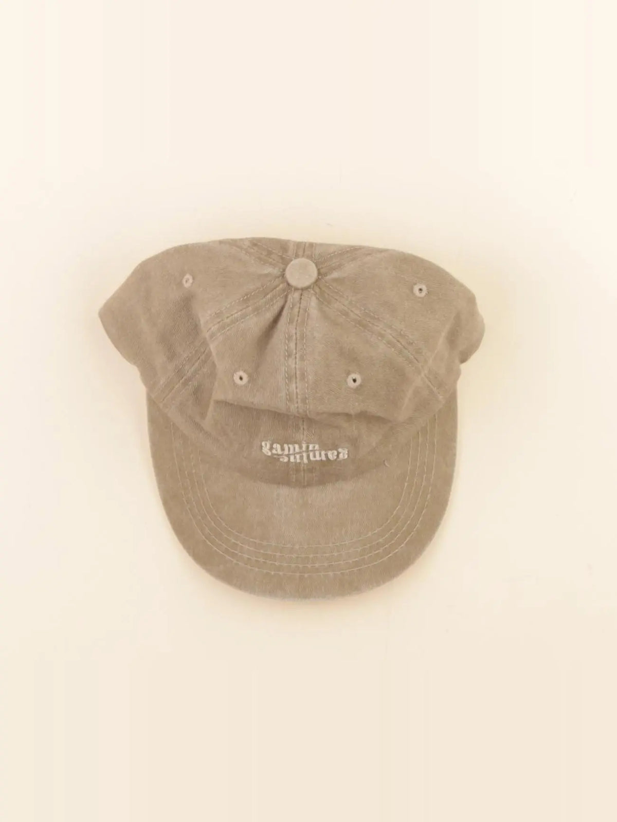 Gamin gamine - casquette vert - 2/4 ans