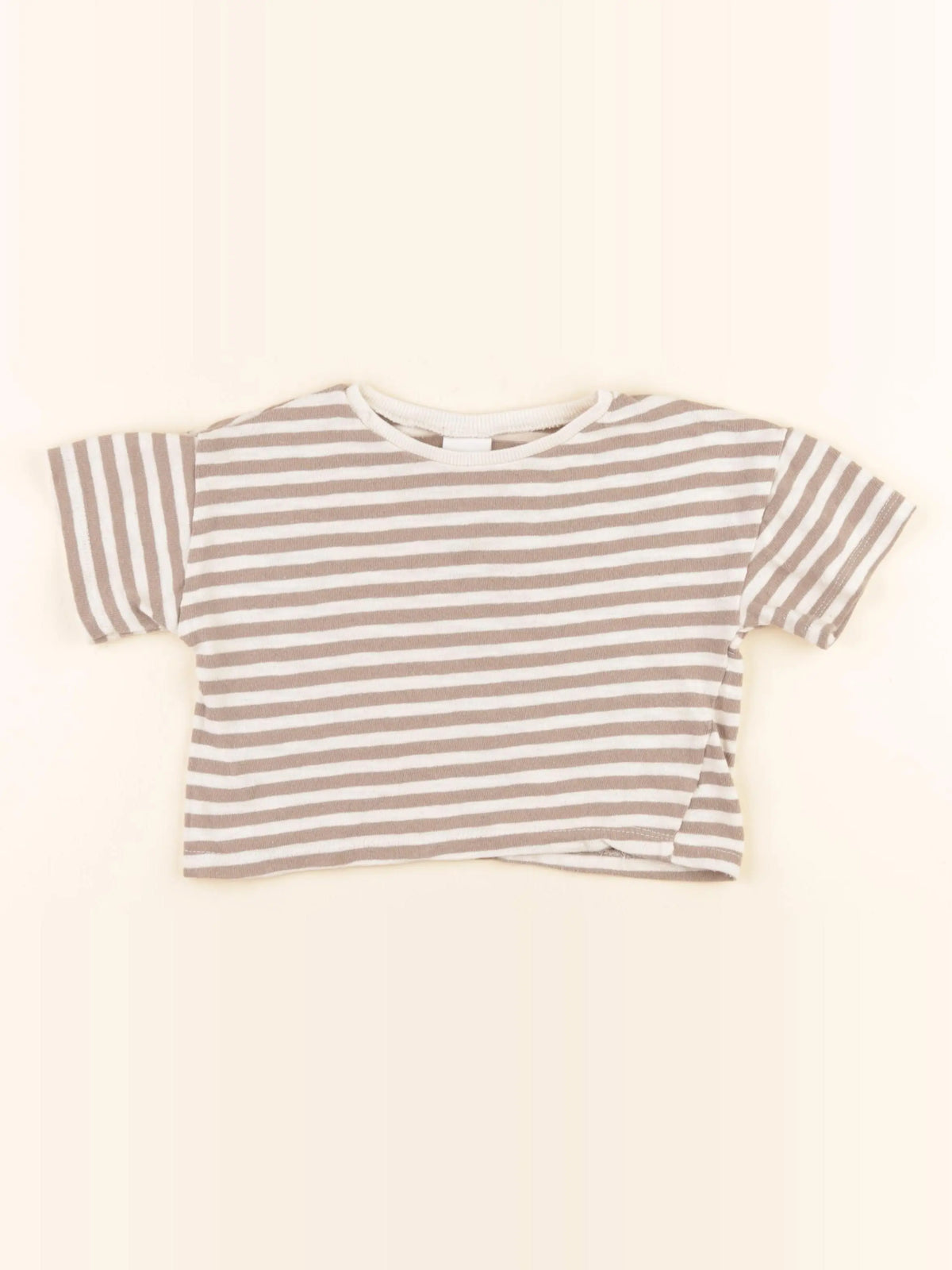 Zara - tee-shirt beige - 5 ans