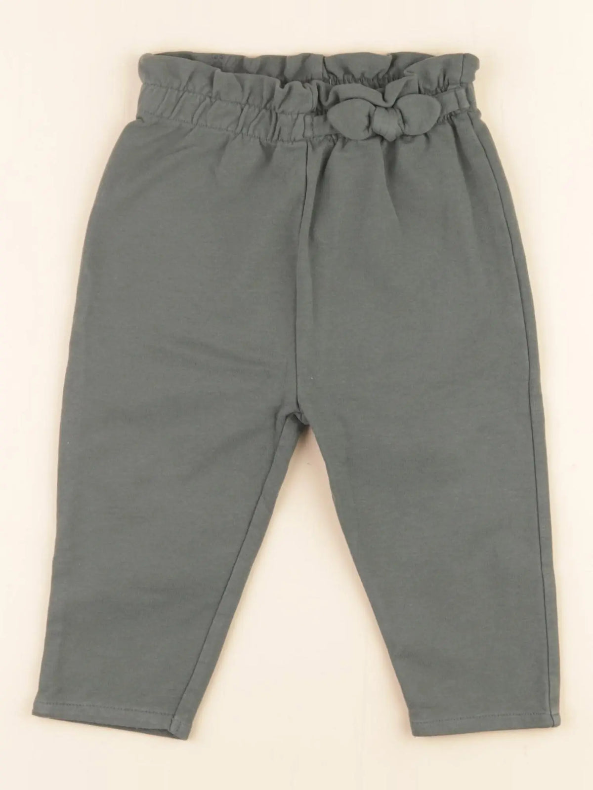 Vertbaudet - jogging vert - 18 mois