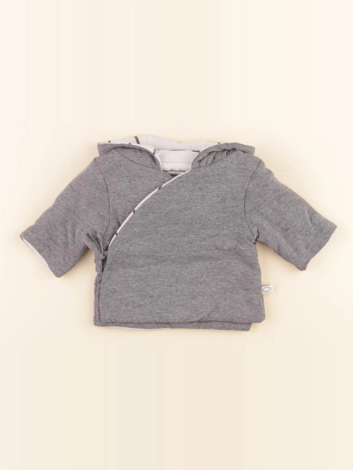 Vertbaudet - veste gris - 0 mois