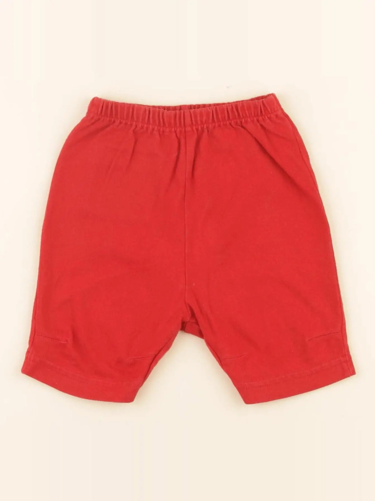 Petit Bateau - short rouge - 3 mois