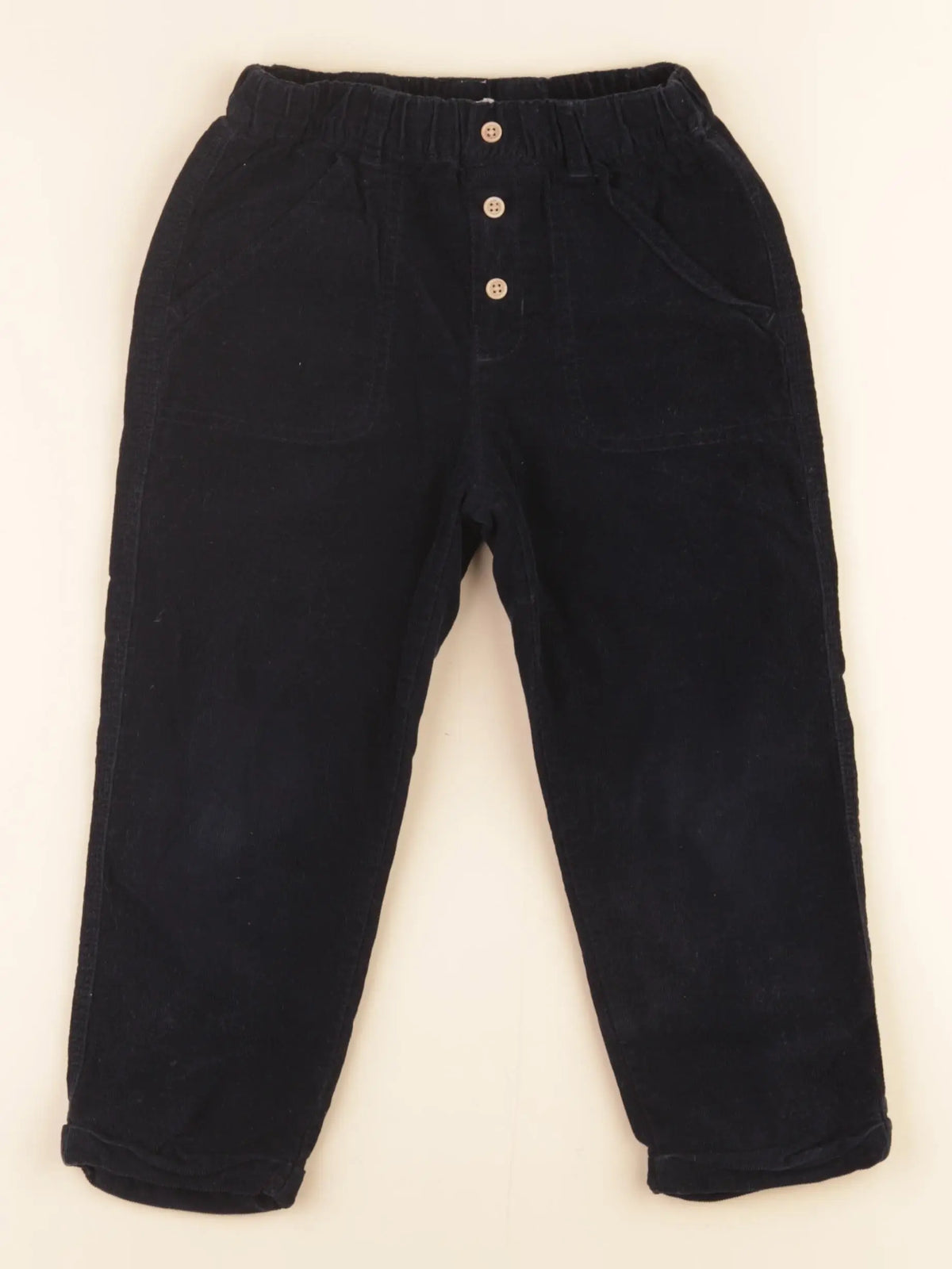Boutchou - pantalon doublé bleu - 3 ans