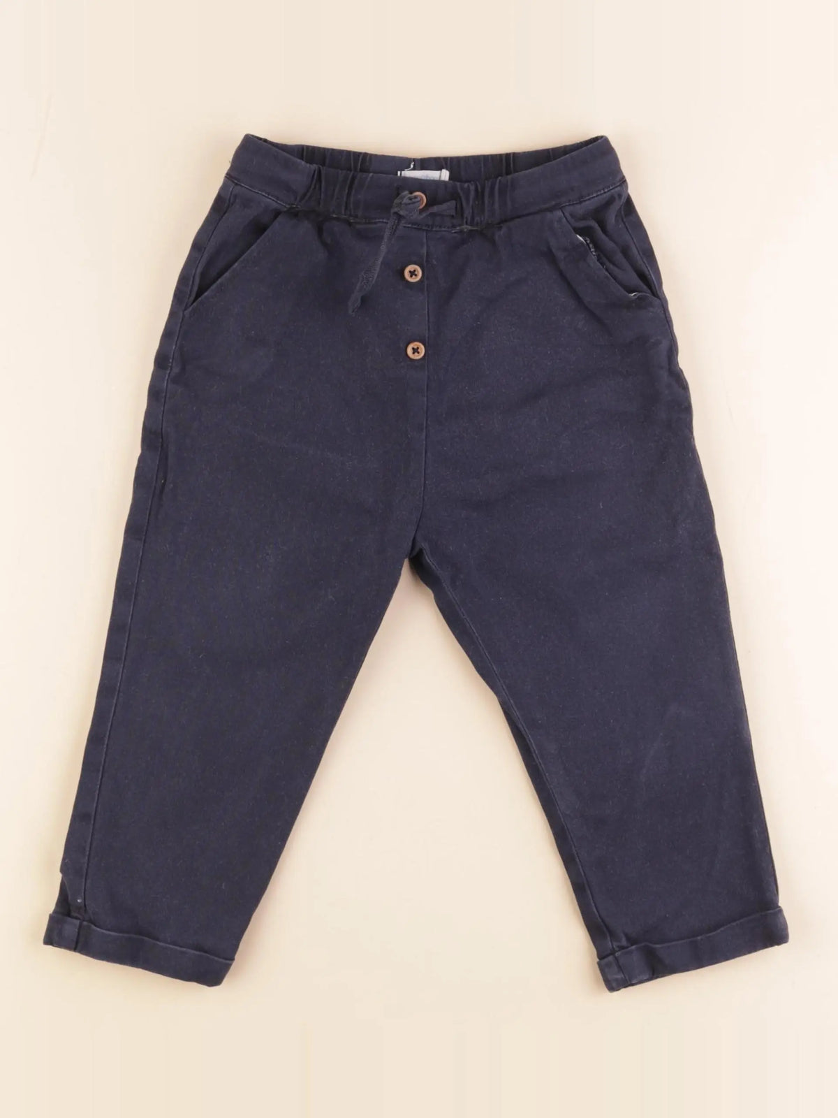 Boutchou - pantalon bleu - 24 mois