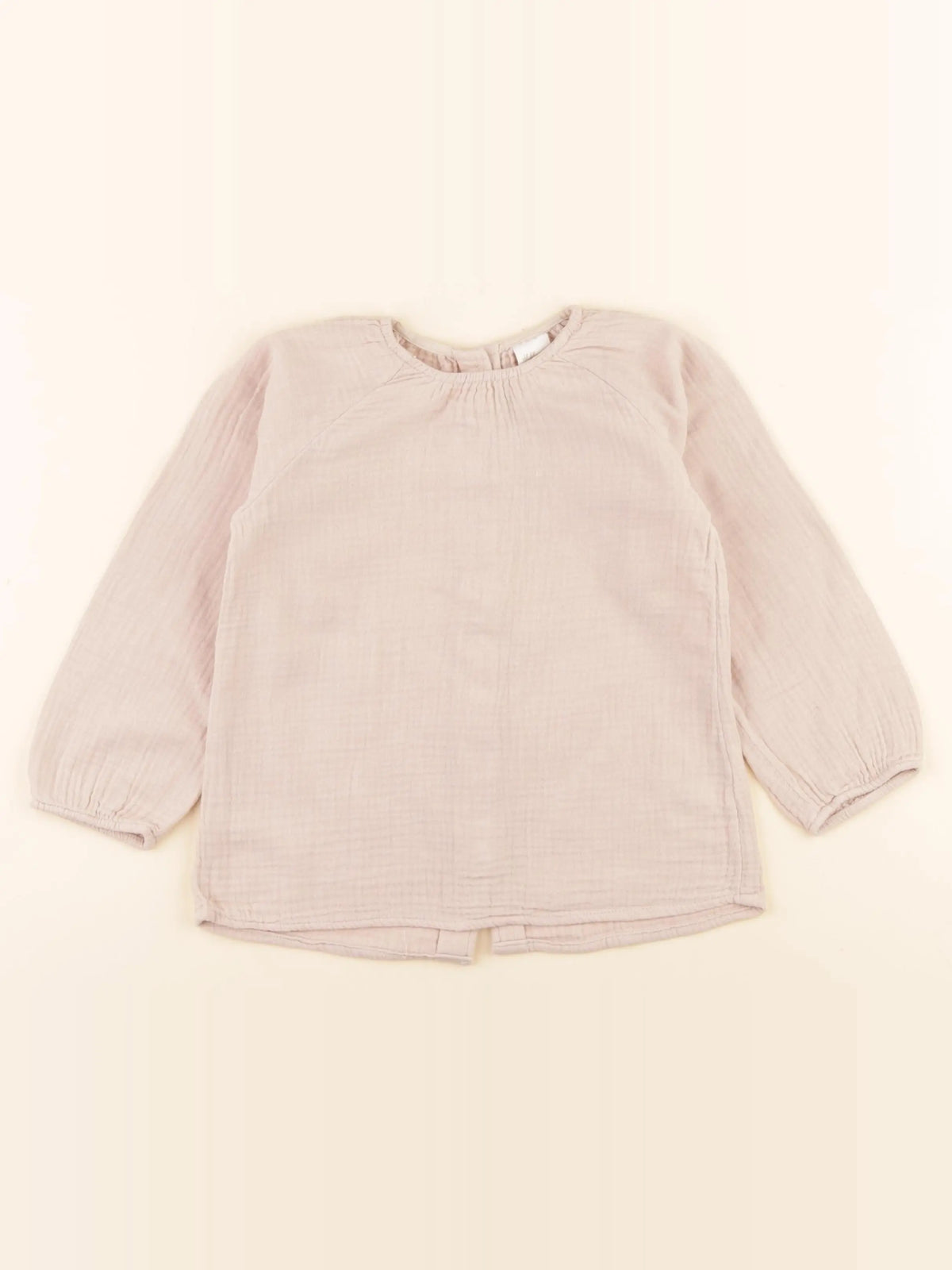 H&M - blouse rose - 2/3 ans