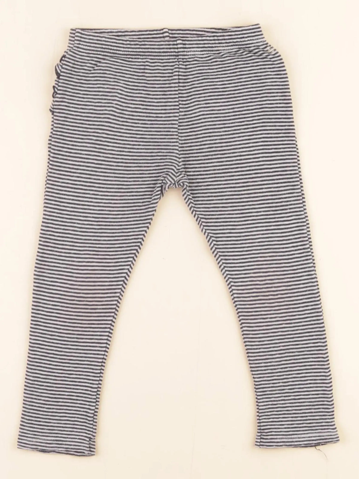 Petit Bateau - pantalon bleu - 36 mois