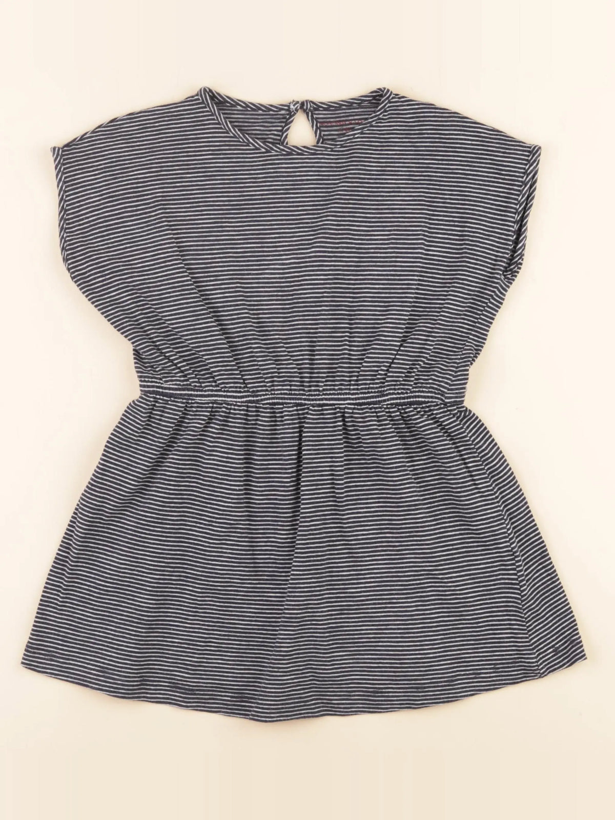 Monoprix - robe bleu - 4 ans