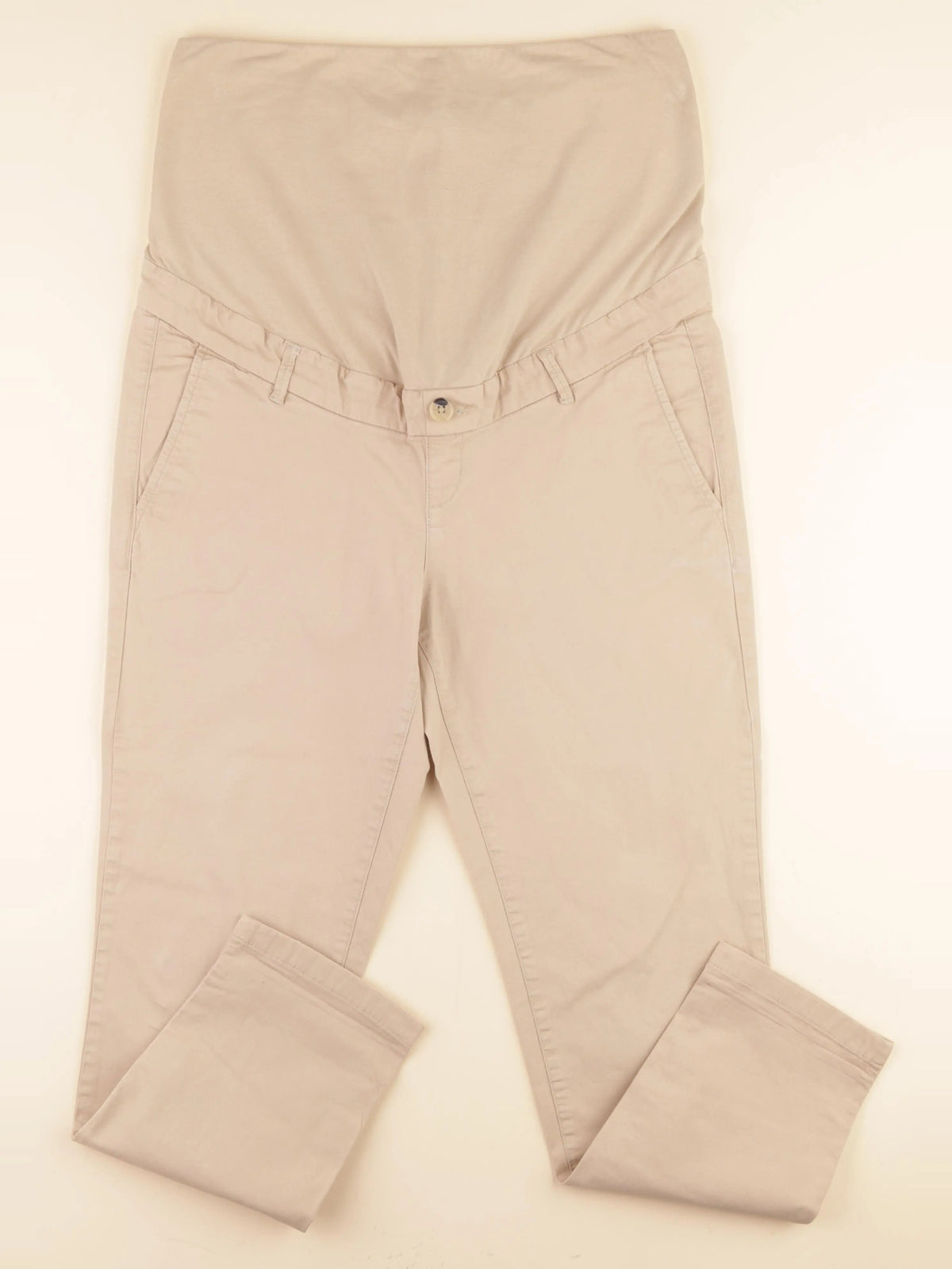 H&M - pantalon grossesse beige - 42