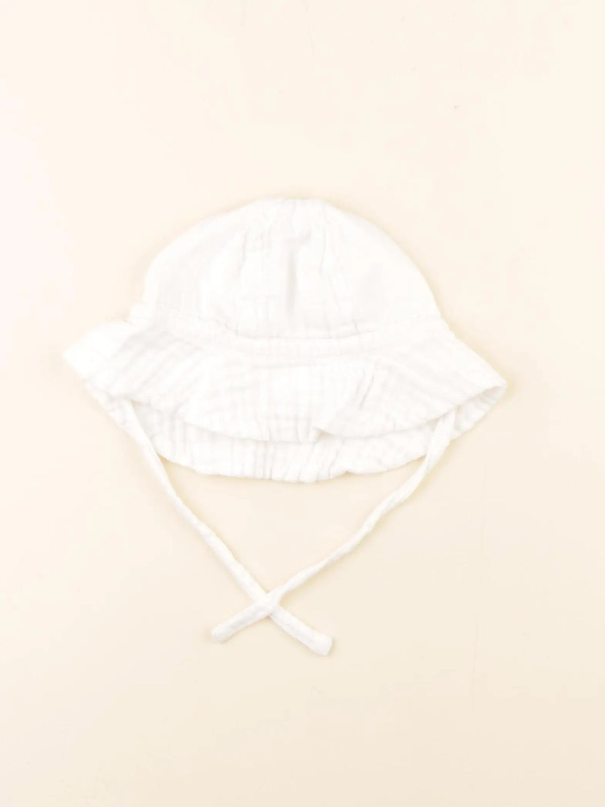 Petit Bateau - chapeau blanc - 18 mois