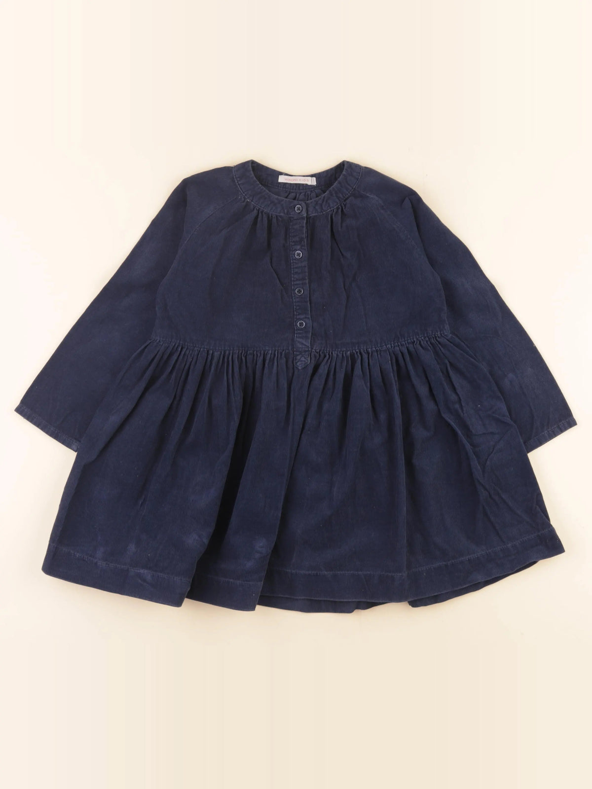 Monoprix - robe bleu - 4 ans