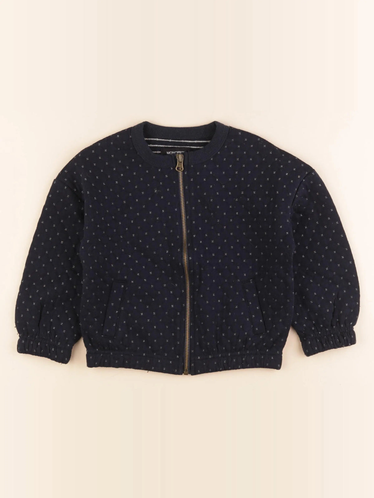 Monoprix - veste bleu - 5 ans
