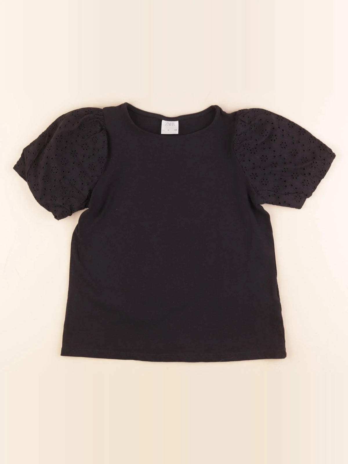Zara - tee-shirt noir - 8 ans