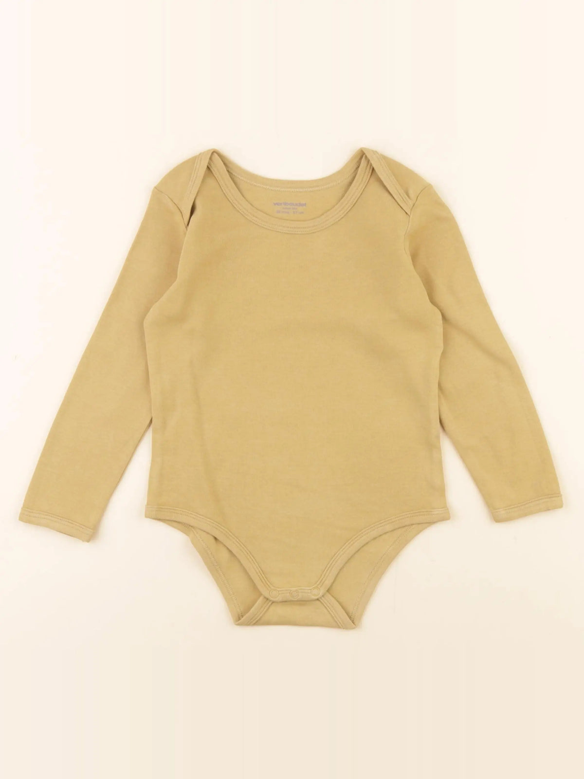 Vertbaudet - body jaune - 36 mois