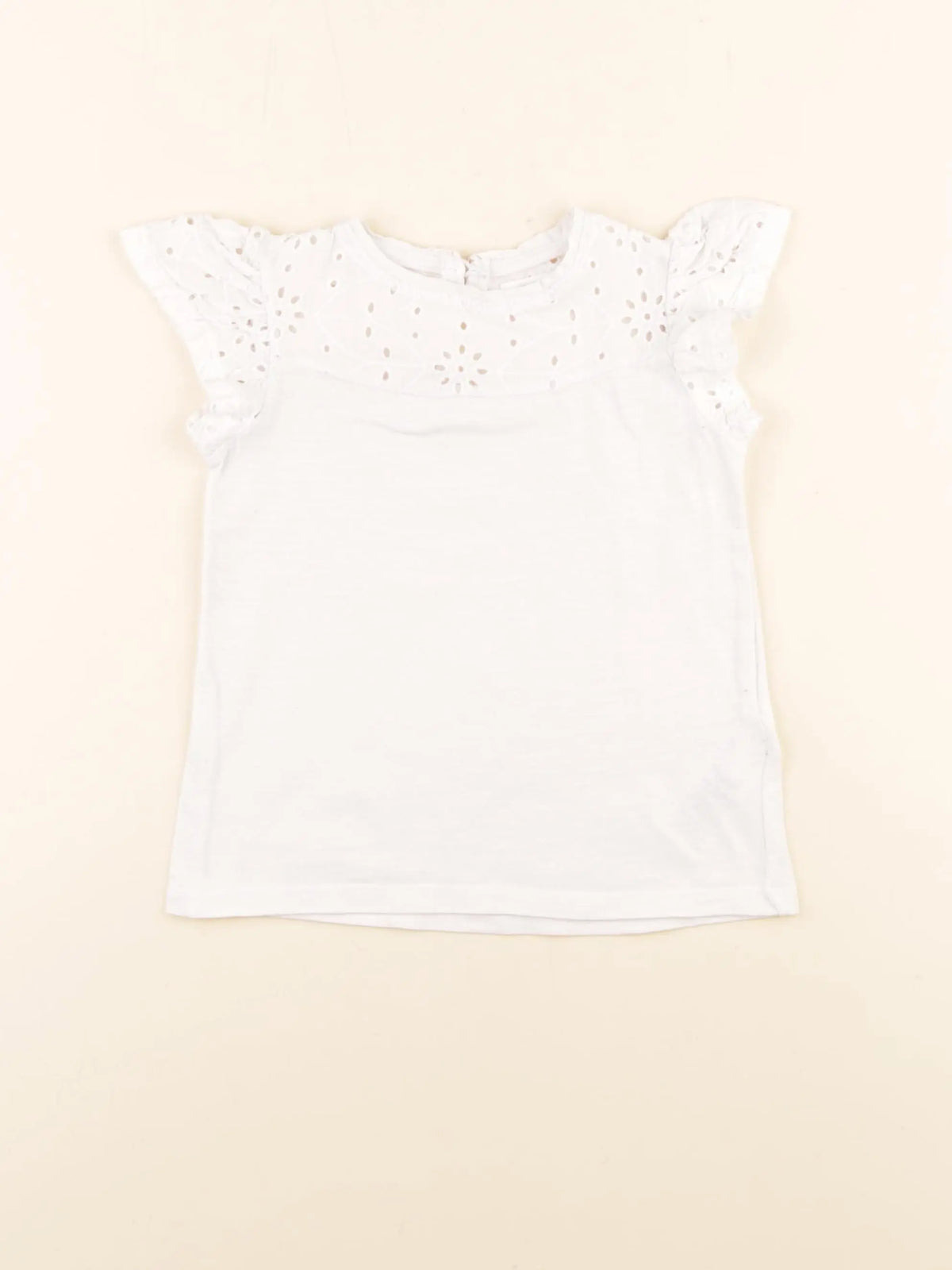 Vertbaudet - tee-shirt blanc - 3 ans