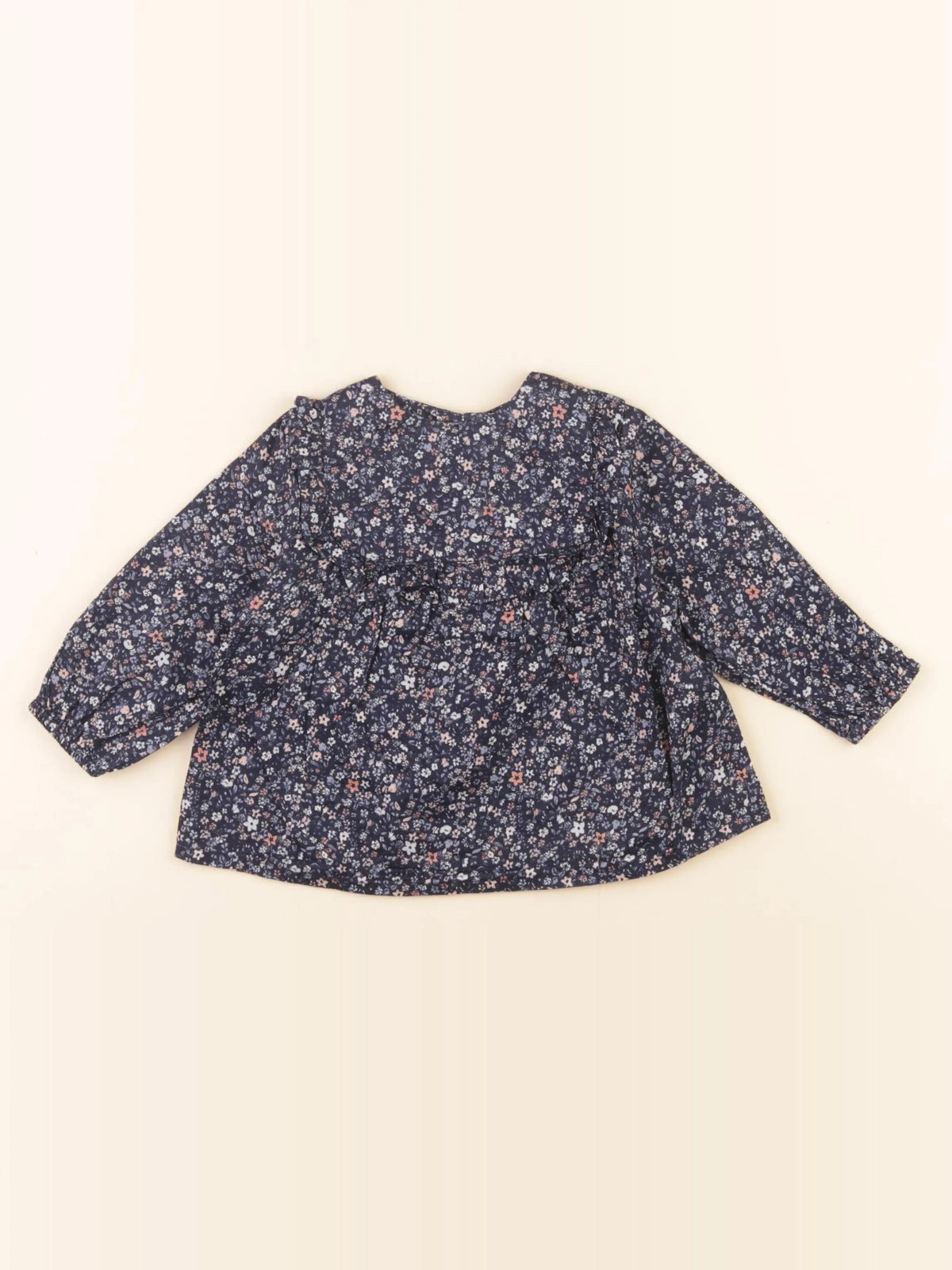 Tape à l'oeil - blouse bleu, rose - 6 mois